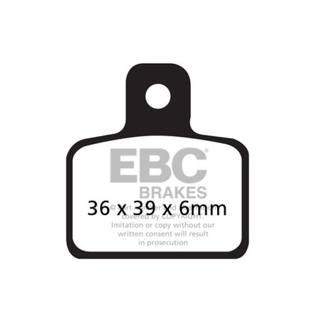 Zavore EBC Moto EBC zavorne ploščice Carbon TT FA351TT | race-shop.si