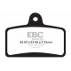 Zavore EBC Moto EBC zavorne ploščice Organic FA399 | race-shop.si