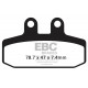 Zavore EBC Moto EBC zavorne ploščice Organic FA256 | race-shop.si