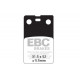 Zavore EBC Moto EBC zavorne ploščice Organic FA099 | race-shop.si