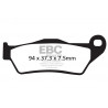 EBC Brzdové obloženie&nbsp; Organic SFA181