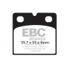 EBC Brzdové obloženie&nbsp; Organic FA018