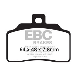 EBC zavorne ploščice Organic FA FA426