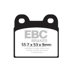 EBC zavorne ploščice Organic FA FA057