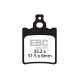 Zavore EBC Moto EBC zavorne ploščice Organic FA FA060 | race-shop.si