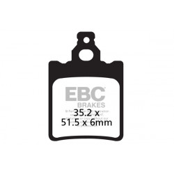 EBC zavorne ploščice Organic FA FA060