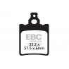 EBC Brzdové obloženie&nbsp; Organic FA060