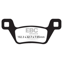 EBC zavorne ploščice Carbon TT FA600TT