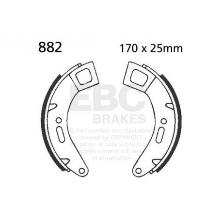 Zavore EBC Moto EBC Sprednje zavorne ploščice&nbsp;Organic 805 | race-shop.si