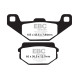 Zavore EBC Moto EBC zavorne ploščice Organic FA FA297 | race-shop.si