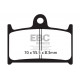 Zavore EBC Moto EBC zavorne ploščice&nbsp;Organic FA236 | race-shop.si