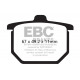 Zavore EBC Moto EBC zavorne ploščice Organic FA029 | race-shop.si