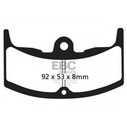 EBC zavorne ploščice&nbsp;Organic FA080