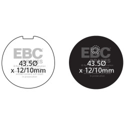 EBC zavorne ploščice Organic FA FA039