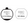 EBC Brzdové obloženie&nbsp; Organic FA073