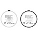Zavore EBC Moto EBC zavorne ploščice Organic FA FA038 | race-shop.si