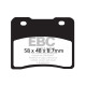 Zavore EBC Moto EBC zavorne ploščice Organic FA FA102 | race-shop.si