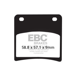EBC zavorne ploščice Organic FA FA146