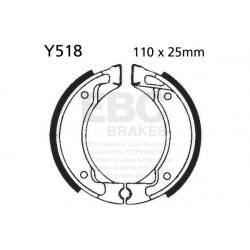 EBC zavorne ploščice Organic FA106/2TT