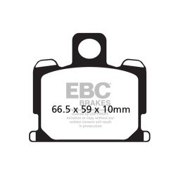 EBC zavorne ploščice Organic FA FA070