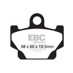 EBC zavorne ploščice Organic FA FA081