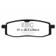 Zavore EBC Moto EBC zavorne ploščice&nbsp;Organic FA105TT | race-shop.si