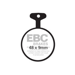 EBC zavorne ploščice Organic FA FA011