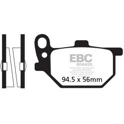 EBC zavorne ploščice Organic FA FA041