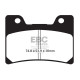 Zavore EBC Moto EBC zavorne ploščice Organic FA FA160 | race-shop.si