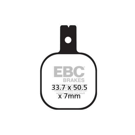 Zavore EBC Moto EBC zavorne ploščice Organic FA FA175 | race-shop.si