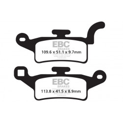 EBC zavorne ploščice SFAC Scooter Carbon SFAC492
