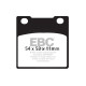 Zavore EBC Moto EBC zavorne ploščice V Semi-Sintered FA045V | race-shop.si