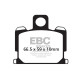 Zavore EBC Moto EBC zavorne ploščice V Semi-Sintered FA070V | race-shop.si
