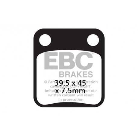 Zavore EBC Moto EBC zavorne ploščice R Series Sintered FA054R | race-shop.si