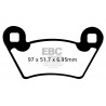 EBC Brzdové obloženie  Sintered FA656R