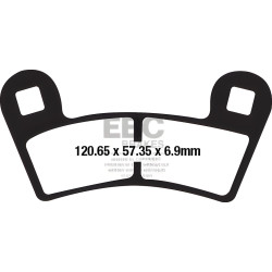 EBC zavorne ploščice R Series Sintered FA657R