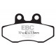 Zavore EBC Moto EBC zavorne ploščice&nbsp; sintrane FA167HH | race-shop.si