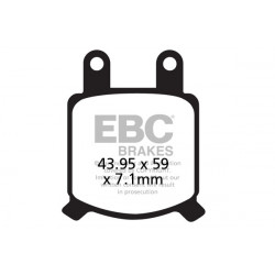 EBC zavorne ploščice Double-H Sintered FA322/4HH