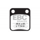 Zavore EBC Moto EBC zavorne ploščice  sintrane SFA054HH | race-shop.si