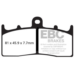 EBC zavorne ploščice Double-H Sintered FA294HH
