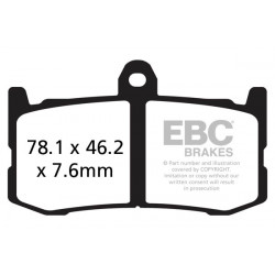 EBC zavorne ploščice  sintrane SFA283/4HH