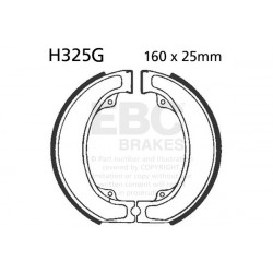 EBC zavorne čeljusti Grooved H325G