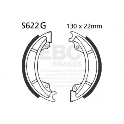EBC zavorne čeljusti Grooved S622G