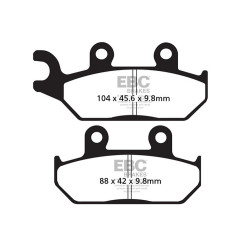 EBC zavorne ploščice R Series Sintered FA172R