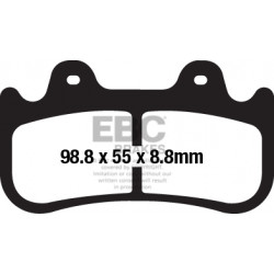 EBC zavorne ploščice&nbsp; sintrane FA649HH