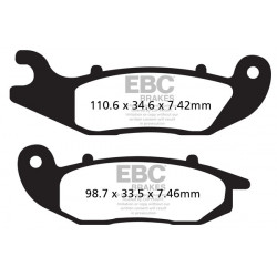 EBC zavorne ploščice MXS Off Road Race Sintered MXS465