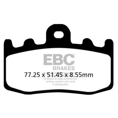 Zavore EBC Moto EBC zavorne ploščice EPFA Extreme Pro Sintered EPFA335HH | race-shop.si