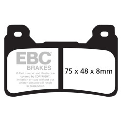 EBC zavorne ploščice EPFA Extreme Pro Sintered EPFA390HH