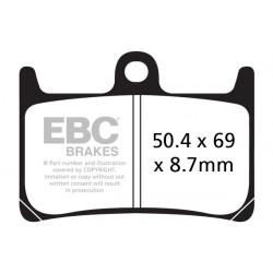 EBC zavorne ploščice EPFA Extreme Pro Sintered EPFA380HH