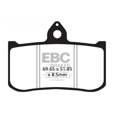 Zavore EBC Moto EBC zavorne ploščice EPFA EPFA239HH | race-shop.si